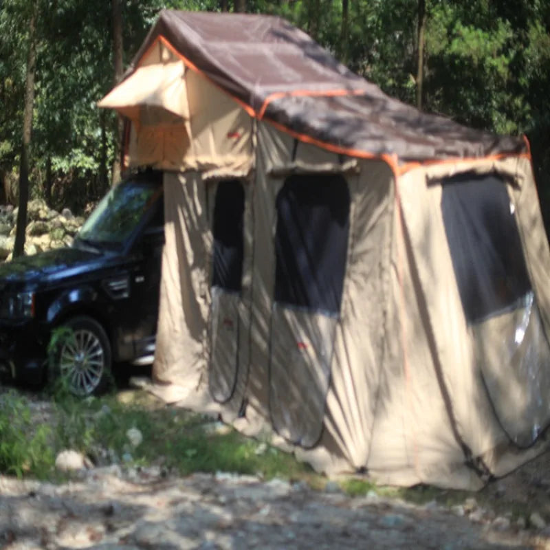 Big tent Field survival equipment Mountain camping Outdoor recreational vehicle roof tent