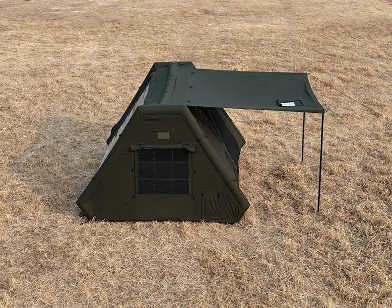 Quick-open shelter inflatable tent, multi-functional for wild survival, shading and rainproof, customizable camping tent