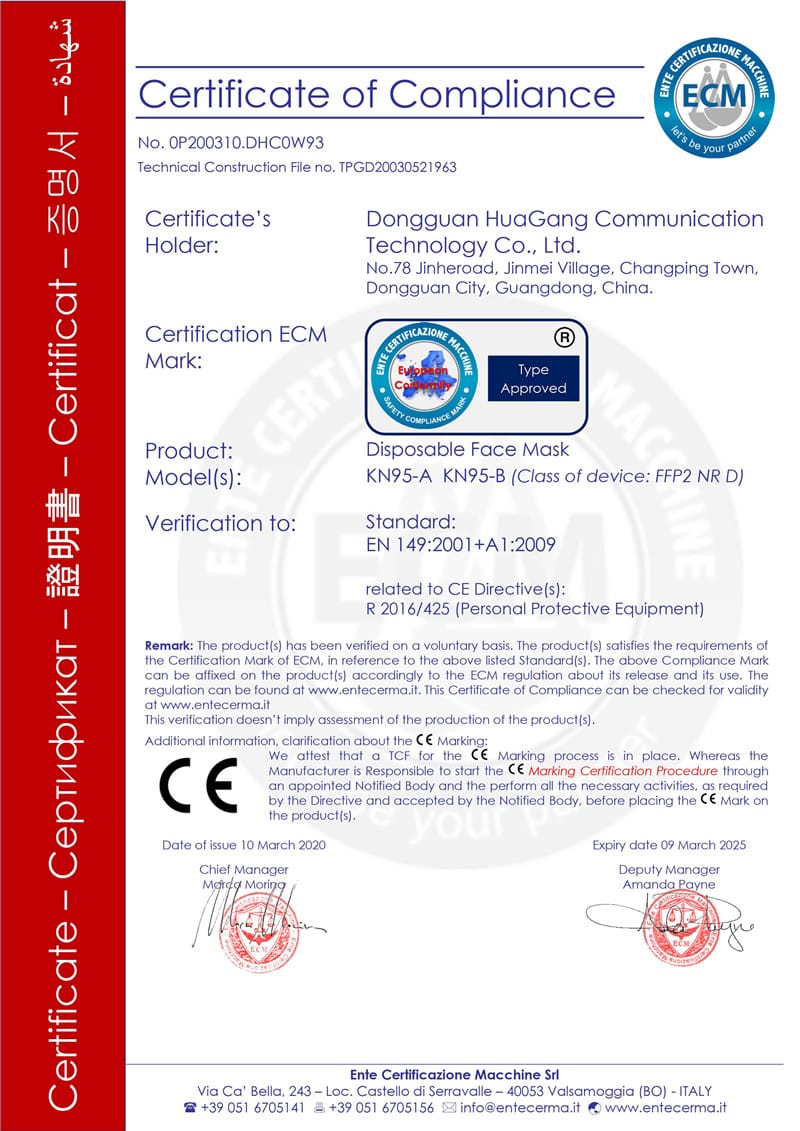 KN95 AntiVirus Hypoallergenic Dust Proof Mask FDA Certified-11