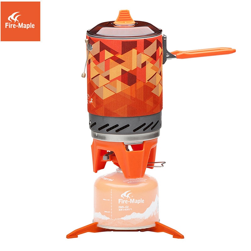 Portable Cooking System With Heat Exchanger-0