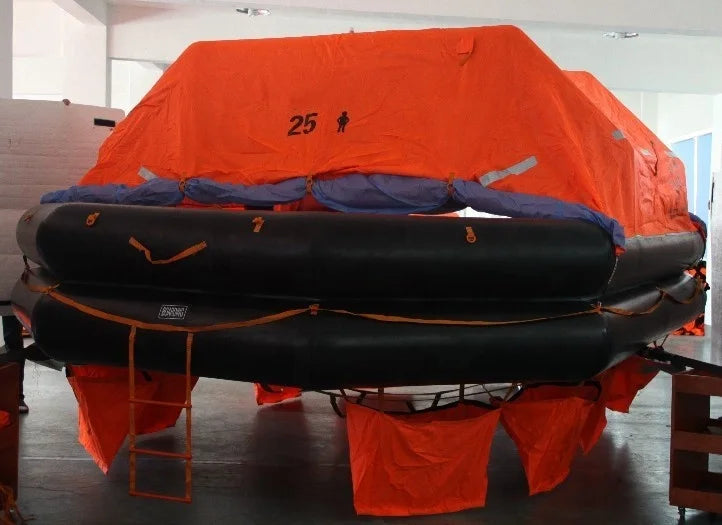 Custom OEM Ocean Survival Open Reversible Raft Inflatable Life Raft with 25 10 Person Life Raft