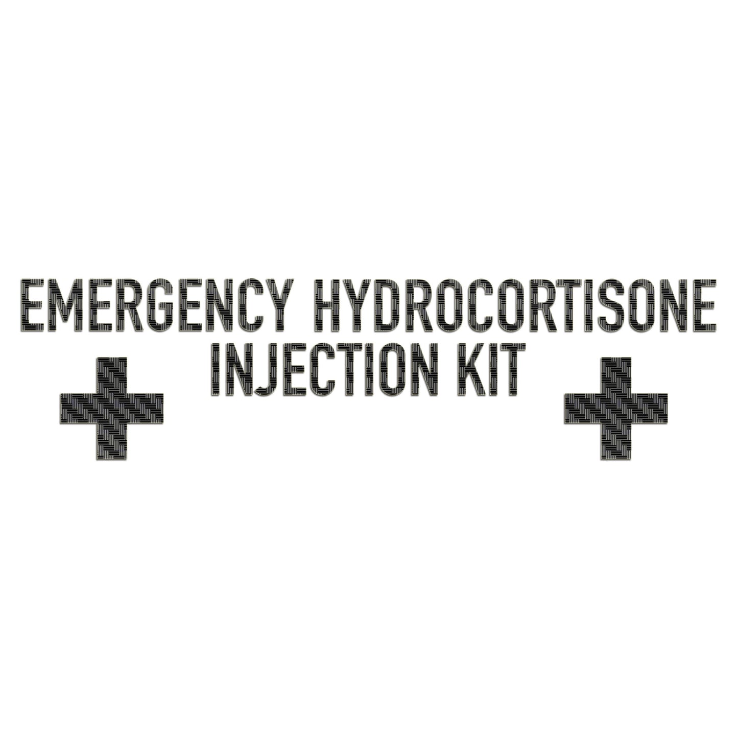 Emergency Hydrocortisone Injection Kit Sticker-4