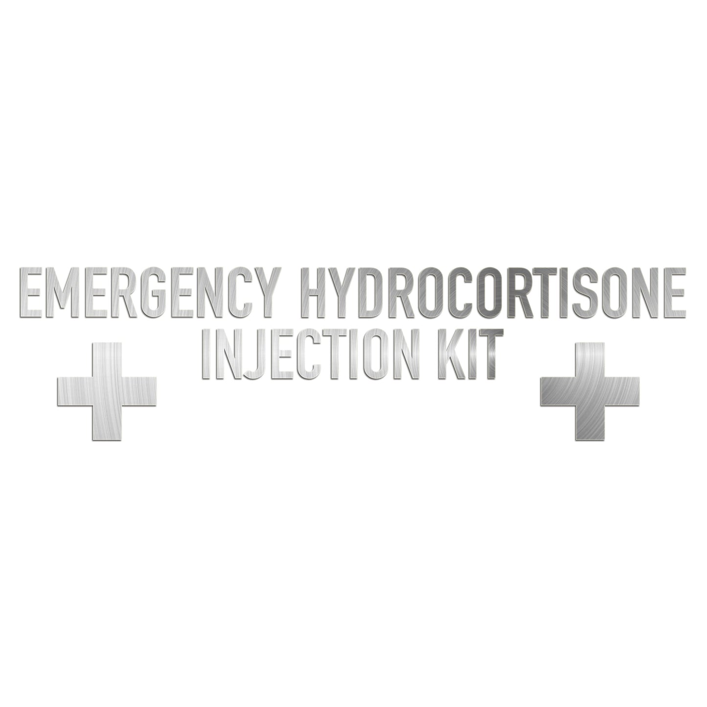 Emergency Hydrocortisone Injection Kit Sticker-6