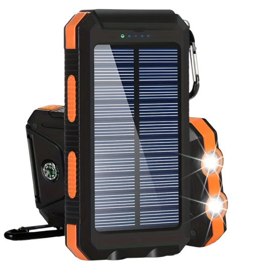 10000mAh Portable Solar Power Bank with Dual USB-0