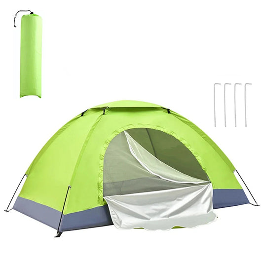 Ultralight Single Layer Camping Tent for Hiking & Travel-0