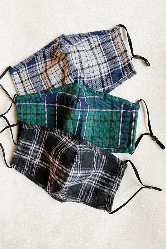 Plaid Mask-0