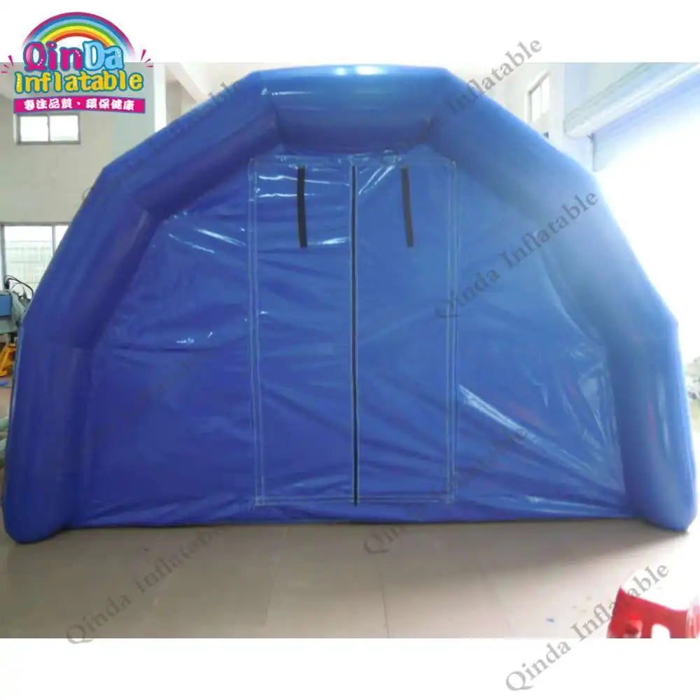 Customized Inflatable Emergency Survival Tent Mobile Inflatable First Aid Tent With Floor