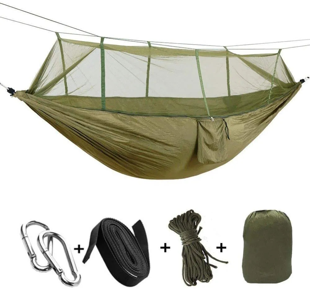 2-Person Camping Hammock with Mosquito Net-0