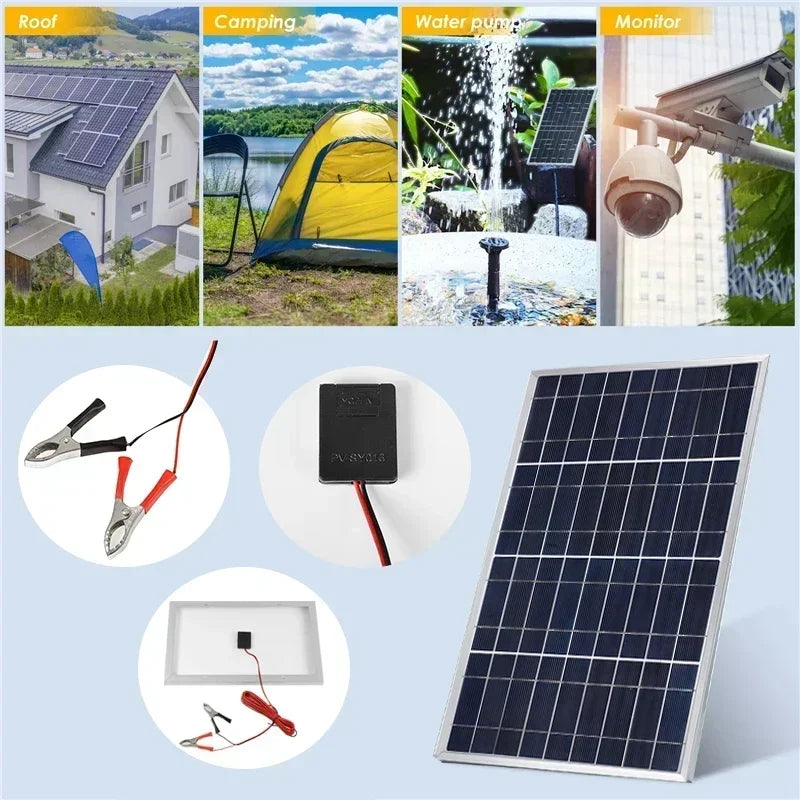 Portable Solar Panel Generator (600W)-2