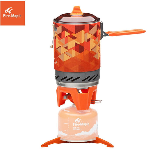Portable Cooking System With Heat Exchanger-0