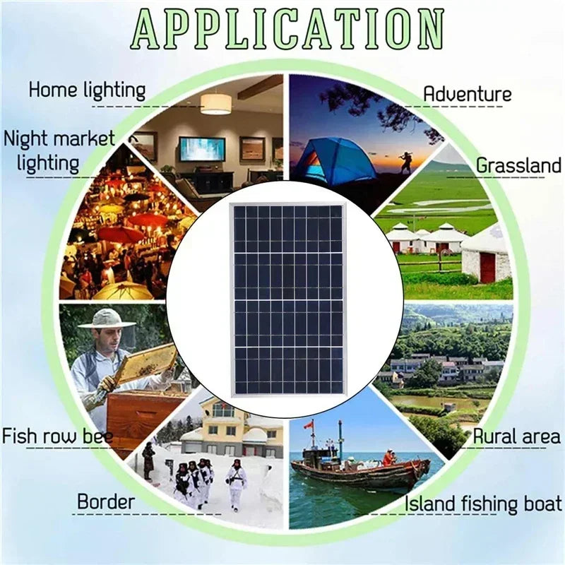 Portable Solar Panel Generator (600W)-3