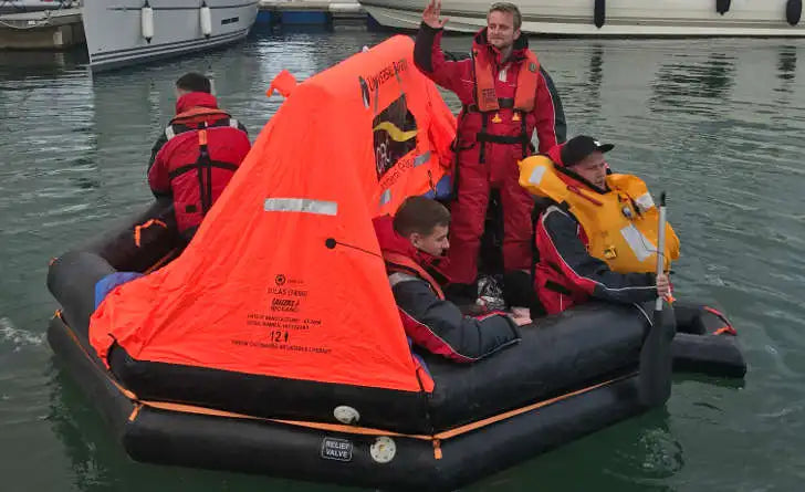 Custom OEM Ocean Survival Open Reversible Raft Inflatable Life Raft with 25 10 Person Life Raft