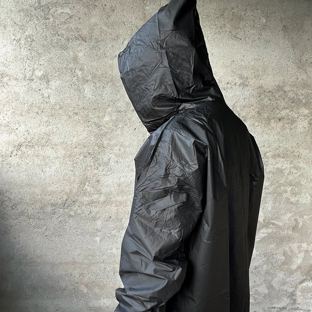 Disposable Portable EVA Raincoats for Adults Reusable Rain Ponchos Outdoor Motorcycle Cycling Hiking Lightweight Raincoats